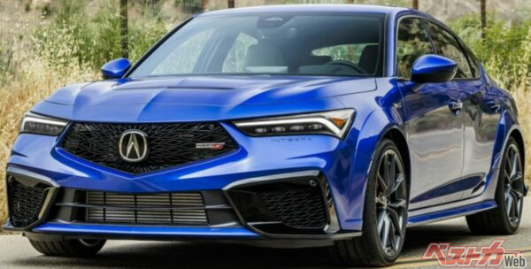 19年ぶりに日本復活となる「インテグラ タイプS」。アキュラブランドでの導入という点も大きなトピックだ