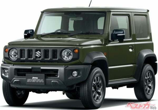 長期的に高い評価を維持するジムニーシエラ。年式が進んでも価値が落ちにくい傾向があり、リセールを重視するユーザーからも支持されている