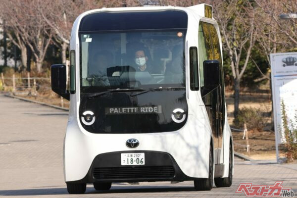 トヨタ eパレットは2026年箱根駅伝でもその姿が見られた