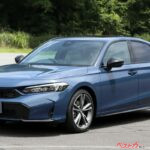 「タイプR」じゃなくても走りは超一級！　シビックe:HEVが魅せる“爽快”の衝撃　ガソリン車より低重心な「ホンダ魂」の走り