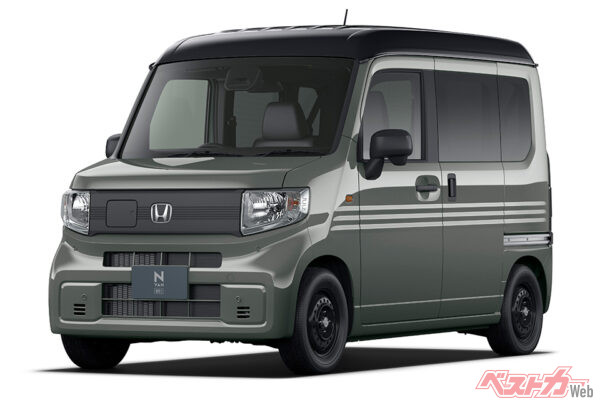 2024年6月に発売されたホンダ N-VAN e:。写真は売れ筋グレードの「L4」