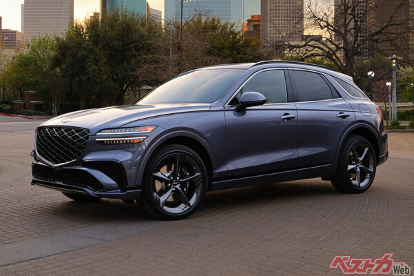 ヒョンデが米アラバマ工場で作るジェネシス GV70。このクルマもロボットが作る？