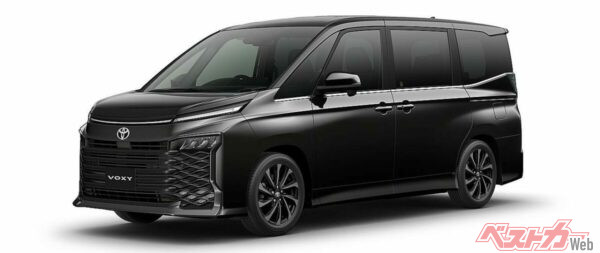 こちらがヴォクシー<strong>。</strong>S-Z・2WD・7人乗りの新色ニュートラルブラック