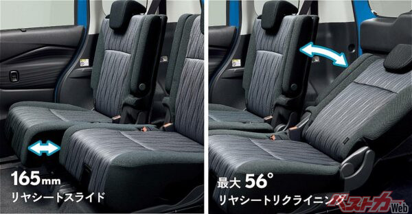 後席へのこだわりには開発者の執念を感じる！