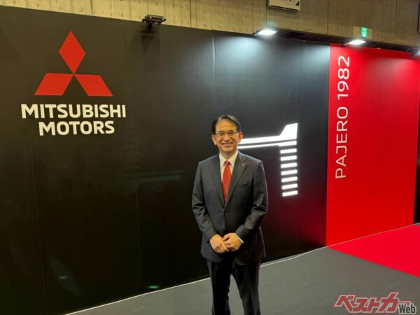 岸浦恵介新社長は楽しそうに、これまで乗ってきた愛車や三菱車の思い出を語ってくれた