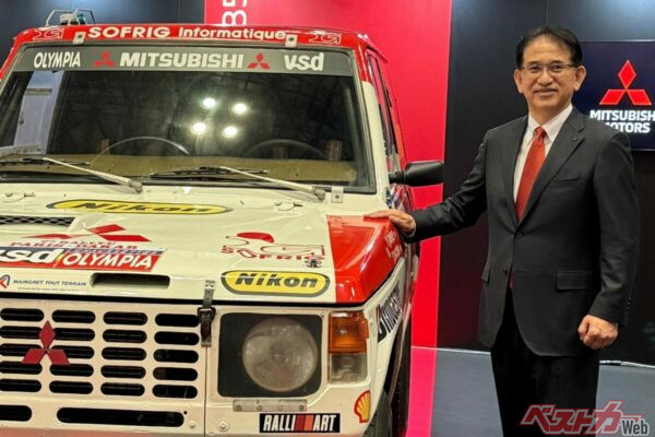 三菱自動車・岸浦恵介新社長の思い出の1台はRVRスポーツギア！　ラリーアートのさらなる盛り上げも約束！
