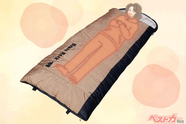 窮屈さを感じにくく、なおかつ安心して眠れる寝心地