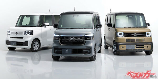 標準モデル、カスタム、JOYと3タイプによる充実したラインナップで展開しているN-BOX