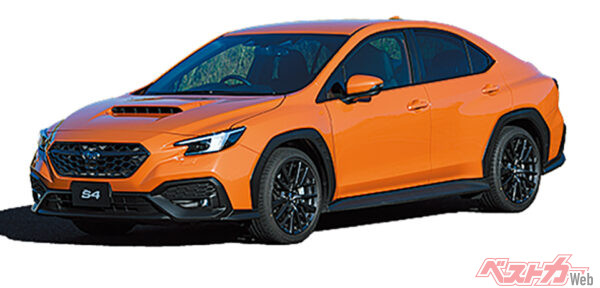 スバル WRX S4。スバル伝統の水平対向4気筒