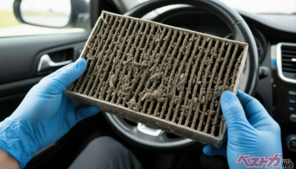 風量が弱いと感じる場合は、エアコンフィルターの汚れが原因かも（PHOTO：Adobe Stock_Moopingz）