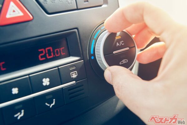 内気循環＋最低温度＋最大風量がエアコン性能チェックの基本条件（PHOTO：Adobe Stock_Viktor）