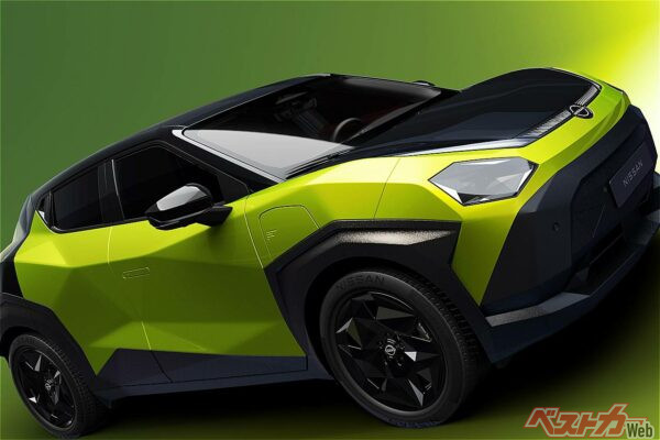 新型ジュークが突如公開!! ペッキペキなポリゴンボディがブッ飛び過ぎ!! EVだけど日本に来る？