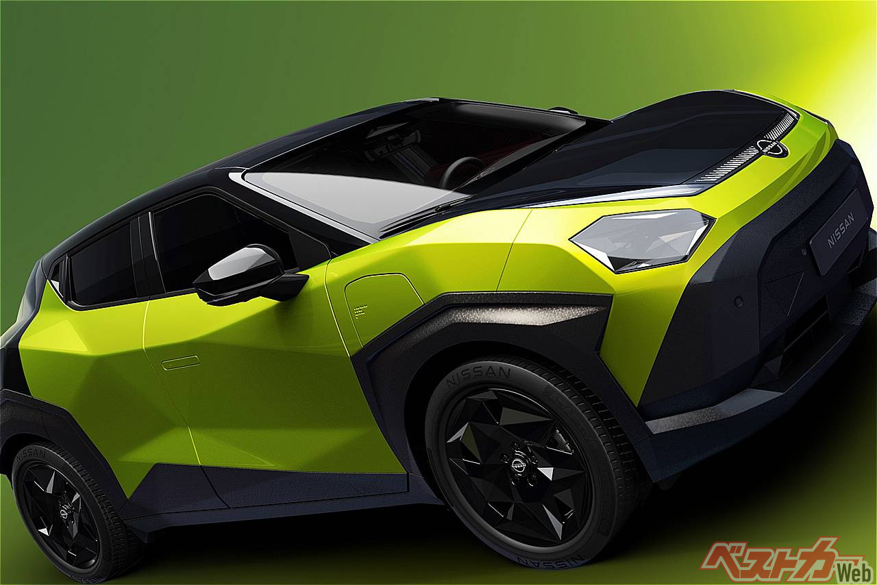 Nissan Juke Reborn as EV: Radical Polygon Design Breaks Cover!