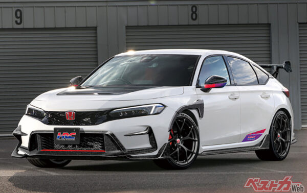 ホンダ シビックタイプR HRC（ベストカー編集部作成の予想CG）