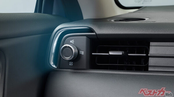 この「そよ風アウトレット」が風の膜を作り、体に直接当たらないようにしてくれる