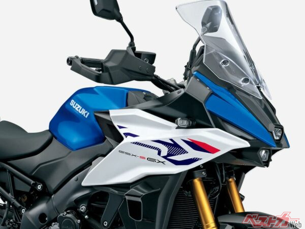 【新車】スズキ「GSX-S1000GX」が仕様変更で4/23発売、価格は211万2000円！ウイングレット追加で高速安定性を向上