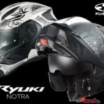 【新製品】カブトのシステムヘルメット「RYUKI」にニューグラフィック「NOTRA」が登場。