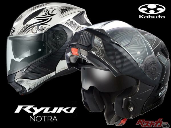 【新製品】カブトのシステムヘルメット「RYUKI」にニューグラフィック「NOTRA」が登場。