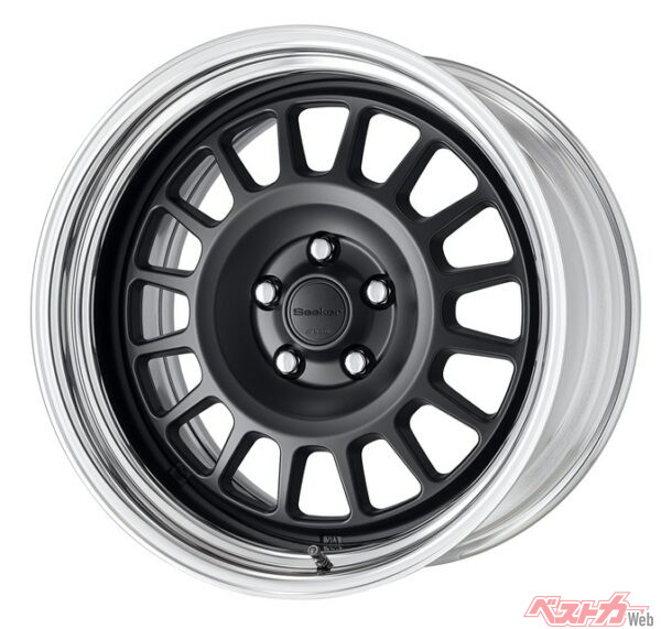 「マットブラック」カラーのシーカーFD