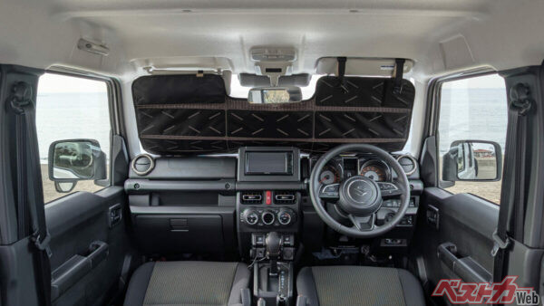 ジムニー専用だからこそのフィット感