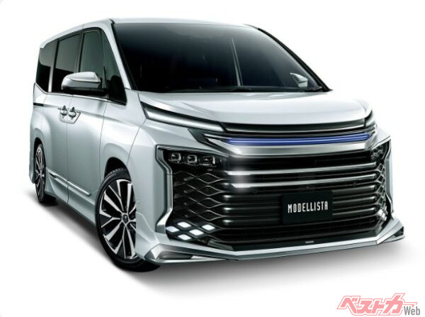 ノア／ヴォクシーにモデリスタの新カスタム登場!! シンプル外装＆光る内装の進化とは