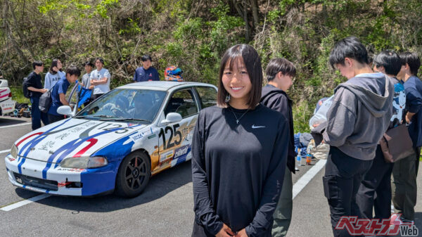 慶應義塾大学自動車部・西村京夏さん