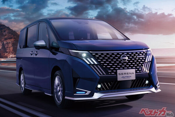 現行型日産 セレナに設定される「AUTECH SPORTS SPEC」