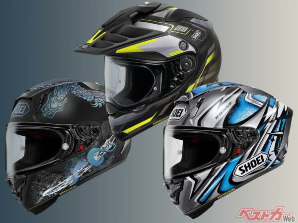 【新製品】SHOEI新グラフィック情報！「X-Fifteen」に大治郎レプリカ&「HORNET ADV」新色追加など3タイプが登場