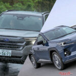 ハイテクか、それとも実用性か!?　トヨタとスバルの“思想”がモロに出た！　 新型RAV4 vs 新型フォレスター装備編!!　