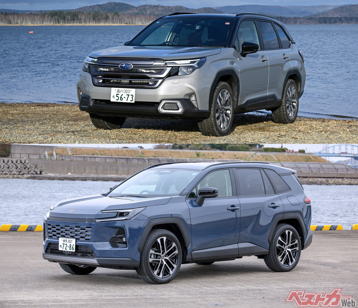 レクサス譲りの乗り心地 vs 世界一の運転支援!RAV4とフォレスター「最終決戦」オーナーの審判は!?