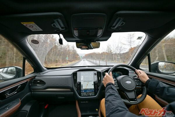 フォレスターが備えるアイサイトXは優秀な運転支援システムだ
