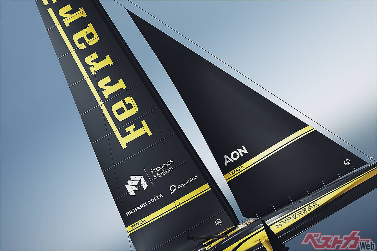Ferrari Develops a Yacht?! "Hyper Sail" with 512BB-Inspired Livery and Le Mans Tech!