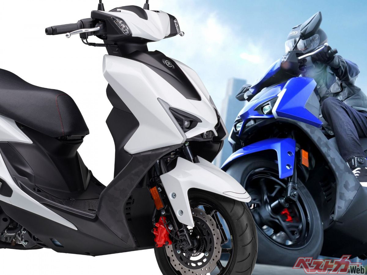 ヤマハシグナスx125ccパールホワイト取り引き完了 125ccスポーツスクーターの一番手！ ヤマハ・シグナスXにニューカラー