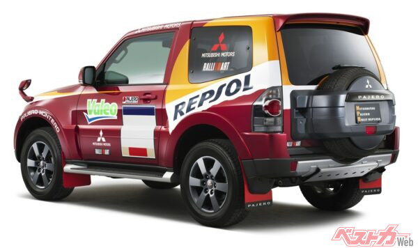 なんで出さないのよ!!　デリカラリーアートに期待!!　昔パジェロでもやってたじゃんか