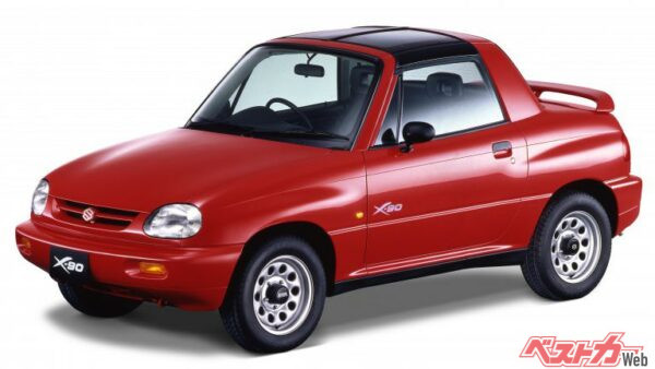 ブーム到来前に、斬新な2シーターSUVとして登場したX-90。短命に終わったが、中身は本格的で多くのファンの心に刻まれる一台となった