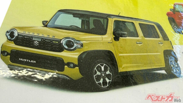 こちらはXグレード。ボンネットエンブレムが標準化はデカい