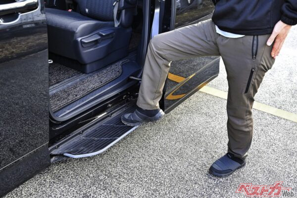 ステップは全員に必要な装備ではないが、このようなメーカーオプションが用意されていることが各々で選択肢が増え嬉しいのだ！