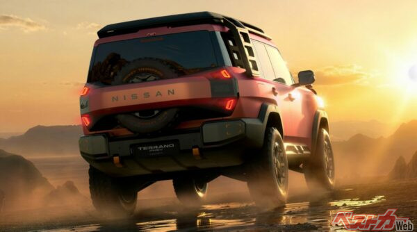 これが最新の日産 テラノ!?　伝統の3スロットがグリルに!!　日産の勢いが止まらないぞ!!