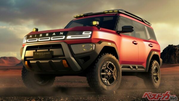 んんん、日産テラノがPHEVで復活!! でも新型パジェロに似すぎてないか!? 兄弟説はアリか!?!?
