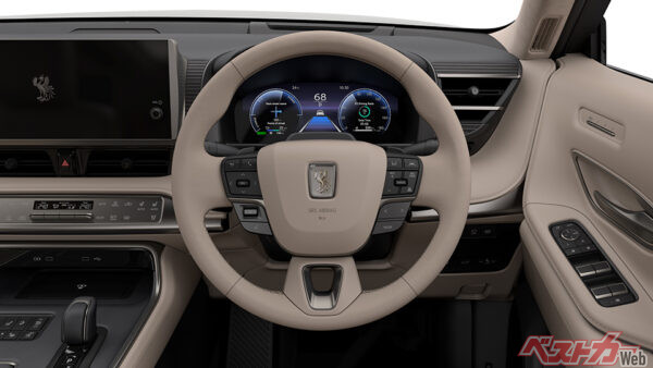 トヨタ センチュリーの速度メーター。表示上限はもちろん180km/h