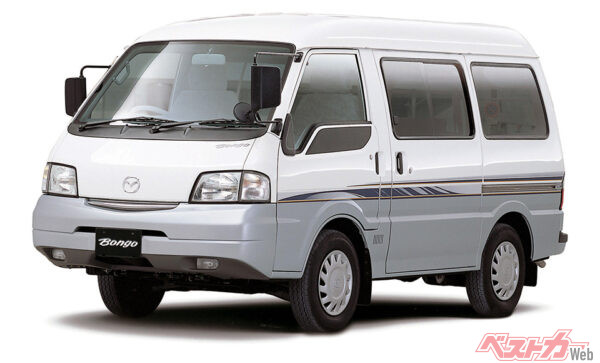 1999年に登場したマツダの自社生産最終型となる4代目マツダ ボンゴ