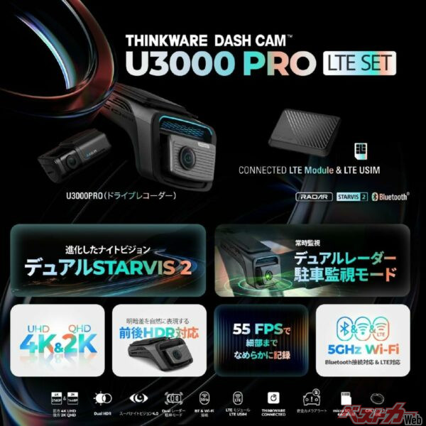 スーパーナイトビジョン 4.0 — 夜間・暗所でも鮮明な映像