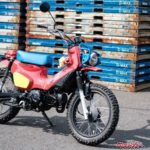 XR600Rに着想！80’sホンダオフ車を再現したクロスカブ110カスタム