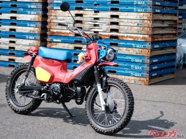 XR600Rに着想！80’sホンダオフ車を再現したクロスカブ110カスタム