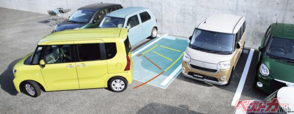 駐車全てをクルマでやってくれるわけではないが、苦手意識のある人にとっては神装備である