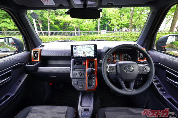 荷室の使いやすさを重要視したタフトはアウトドアの用途にもピッタリだ