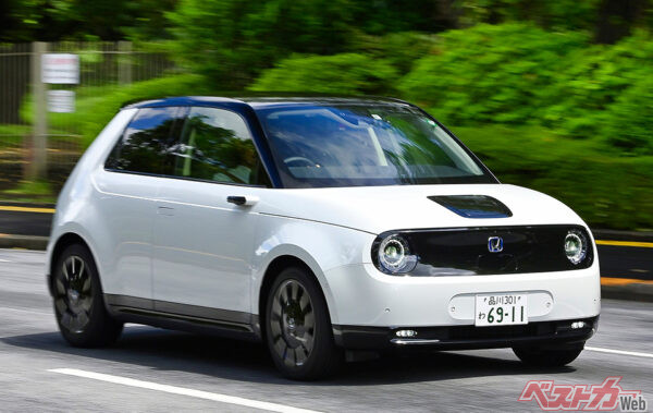 乗ったものからの評判は非常に高いホンダ Honda e