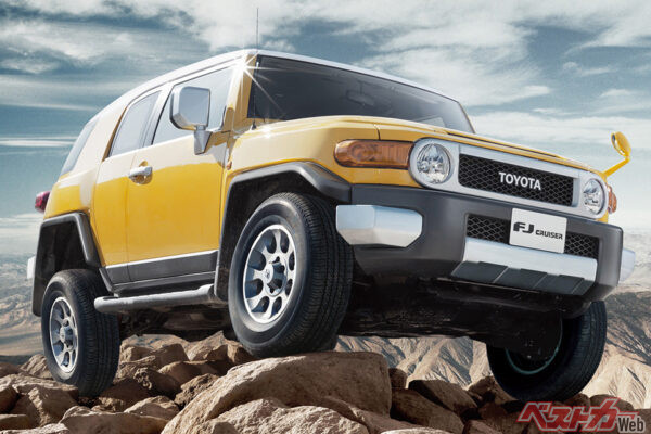 1代で終わってしまったが、意外と長いこと販売され愛されていたトヨタ FJクルーザー