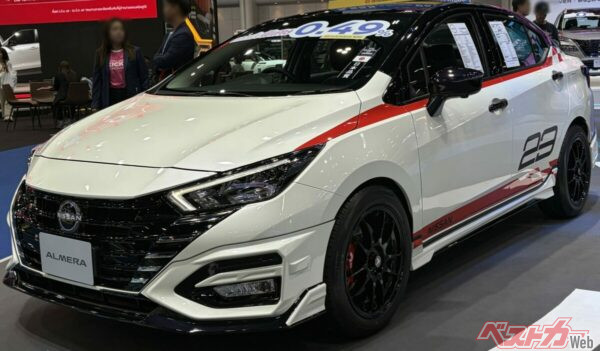 純正アクセサリーでここまで変わる。ベース車とのギャップが大きい