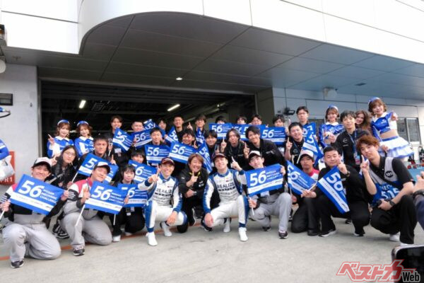 やったぜー!!! 優勝直後の記念写真はやっぱり嬉しい